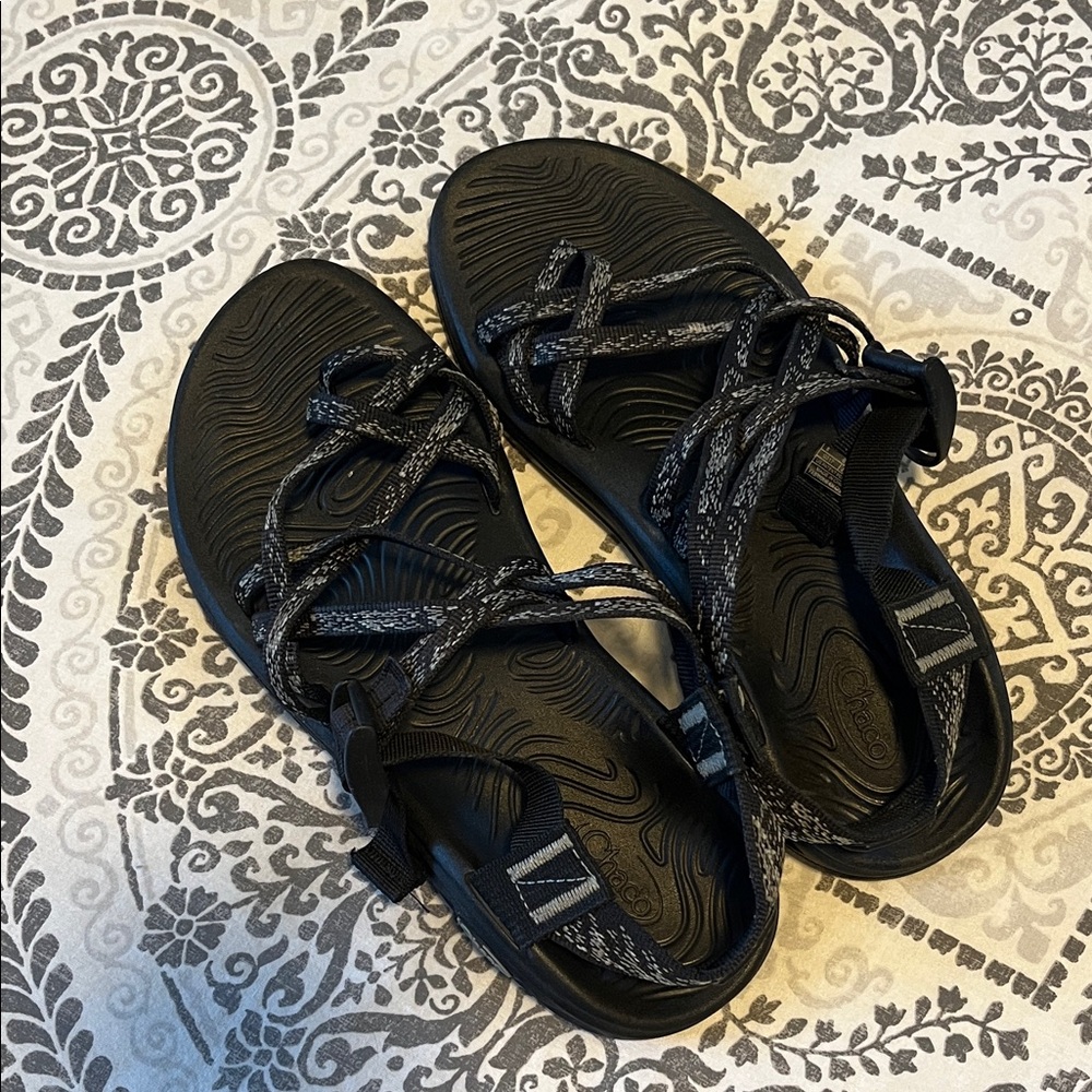 Chaco Black Sandals with Durable Soles